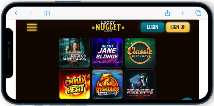 Lucky Nugget Casino $2 Deposit